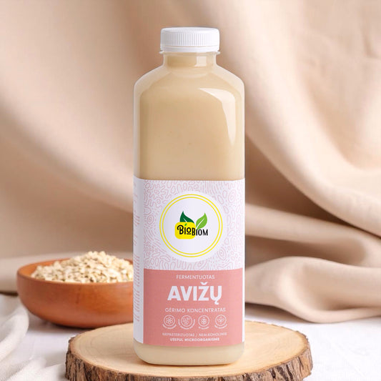 Naturalny napój probiotyczny Owies 1l BioBiom