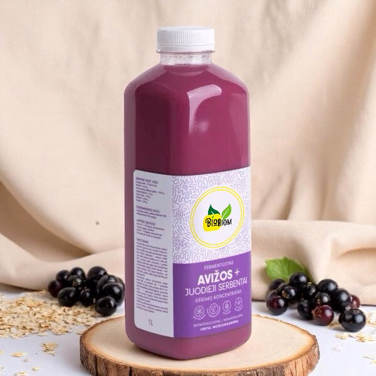 Naturalny napój probiotyczny Owies+Czarna Porzeczka 1L Mój sklep