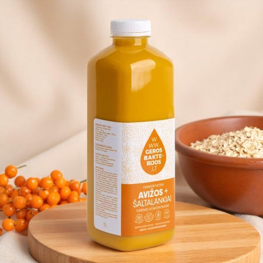 Naturalny napój probiotyczny Owies+Rokitnik 1L Mój sklep