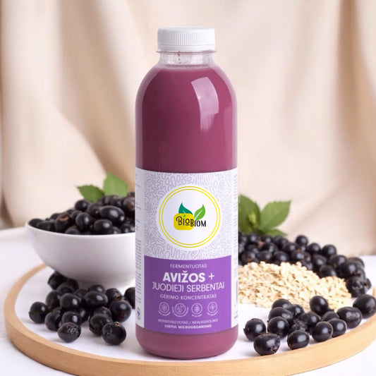 Naturalny napój probiotyczny Owies+Czarna Porzeczka Mój sklep