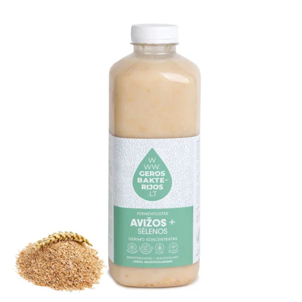 Naturalny napój probiotyczny z otrębami  1 l Mój sklep